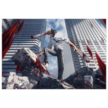 Load image into Gallery viewer, Anime Chainsaw Man Jigsaw Puzzle
