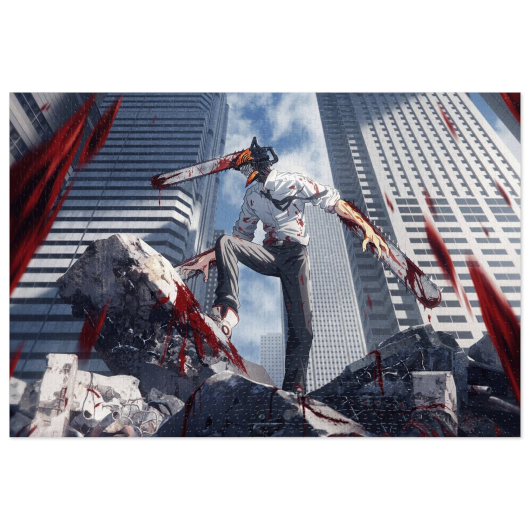 Anime Chainsaw Man Jigsaw Puzzle