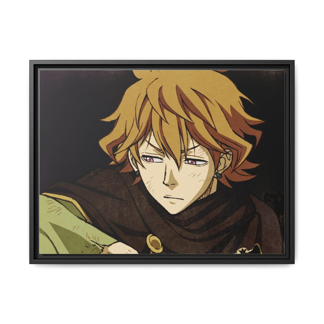 Anime Black Clover Canvas Framed Art Print