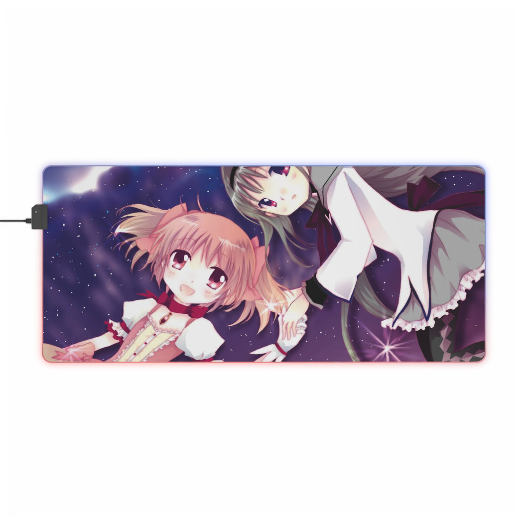 Puella Magi Madoka Magica RGB LED Mouse Pad (Desk Mat)