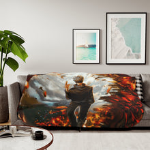 Load image into Gallery viewer, Anime Jujutsu Kaisen Sherpa Blanket
