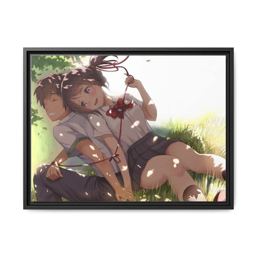 Your Name. Canvas Framed Art Print