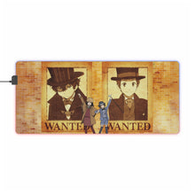 Load image into Gallery viewer, Wanted Posters RGB LED Mouse Pad (Desk Mat)
