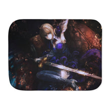 Load image into Gallery viewer, Fate/Zero Saber Sherpa Blanket
