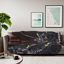 Load image into Gallery viewer, Anime Neon Genesis Evangelion Sherpa Blanket

