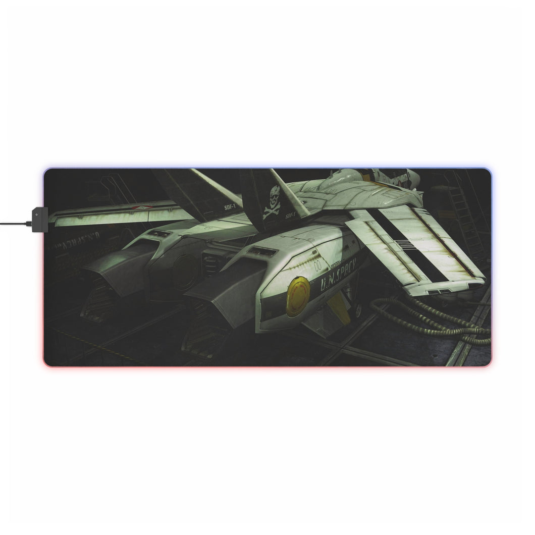 Macross Skull and Bones RGB LED Mouse Pad (Desk Mat)