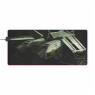 Macross Skull and Bones RGB LED Mouse Pad (Desk Mat)