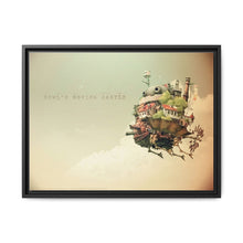 Load image into Gallery viewer, Anime Howl&#39;s Moving Castler Canvas Framed Art Print
