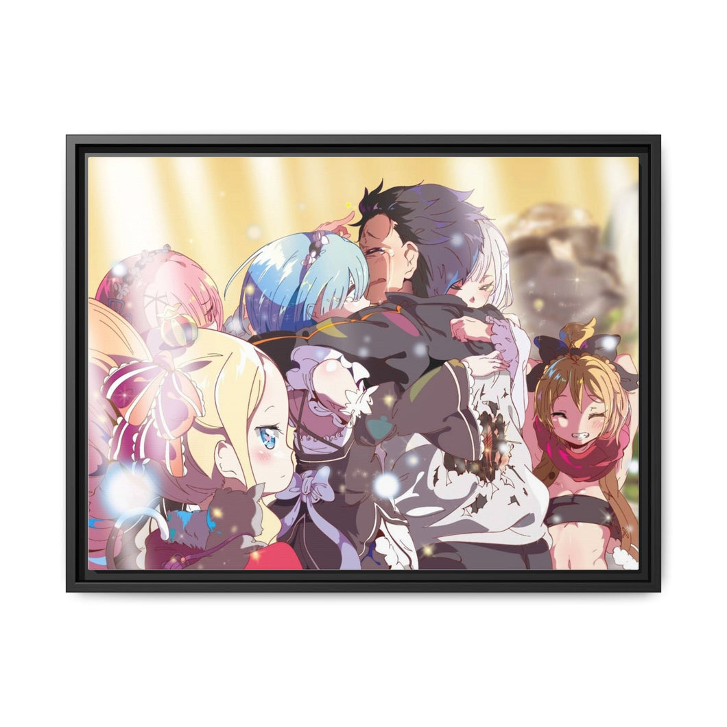 Anime Re:ZERO -Starting Life in Another World- Canvas Framed Art Print