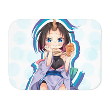 Load image into Gallery viewer, Wallpaper kobayashi-san chi no maid dragon (Elma) Sherpa Blanket
