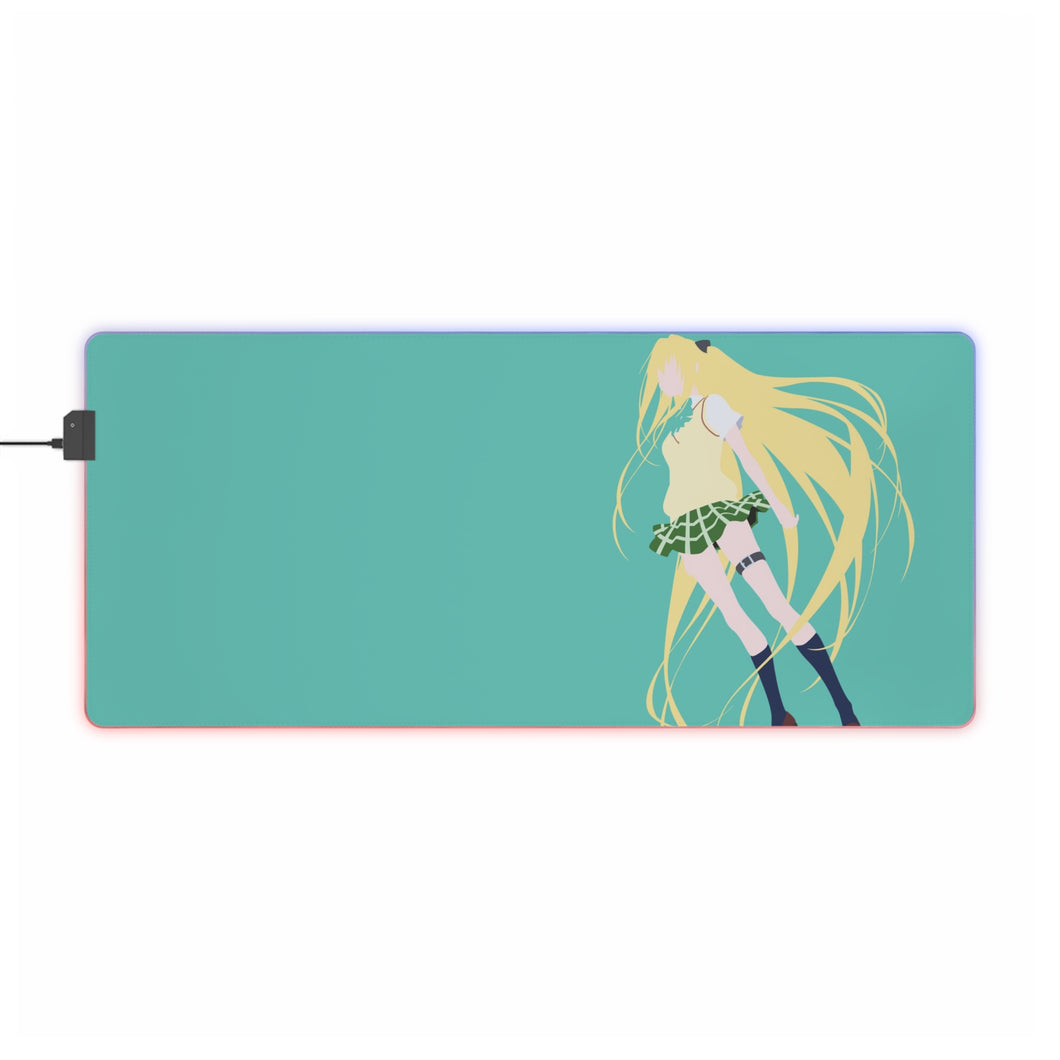 To Love-Ru RGB LED Mouse Pad (Desk Mat)