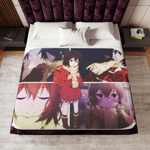 Load image into Gallery viewer, Anime ERASED Sherpa Blanket
