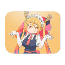 Load image into Gallery viewer, Wallpaper kobayashi-san chi no maid dragon (Tohru) Sherpa Blanket
