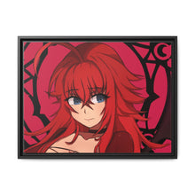 Load image into Gallery viewer, High School DxD Rias Gremory Canvas Framed Art Print
