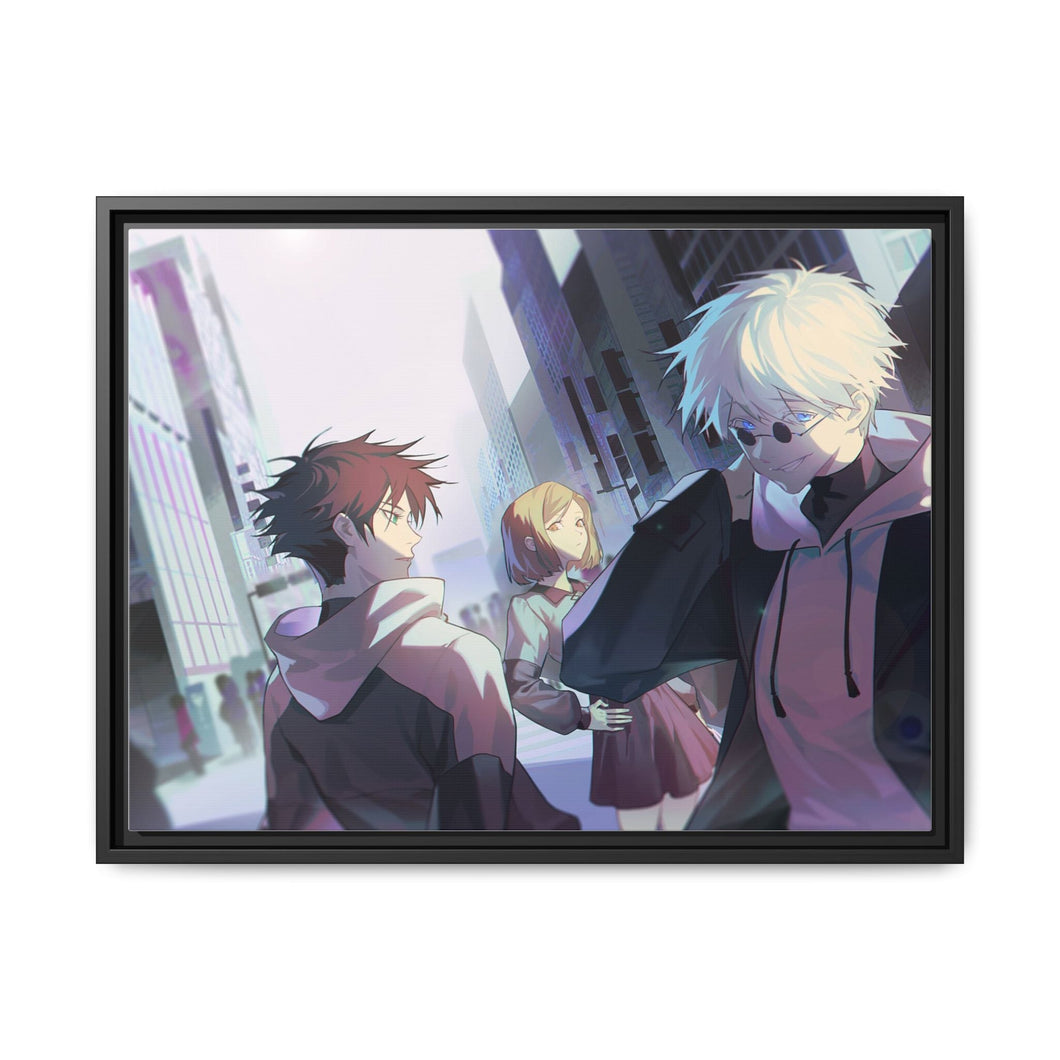 Anime Jujutsu Kaisen Canvas Framed Art Print