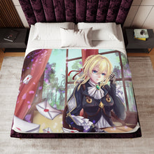 Load image into Gallery viewer, Violet Evergarden Sherpa Blanket

