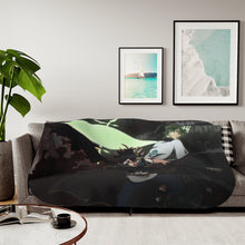Load image into Gallery viewer, Anime Black Clover Sherpa Blanket
