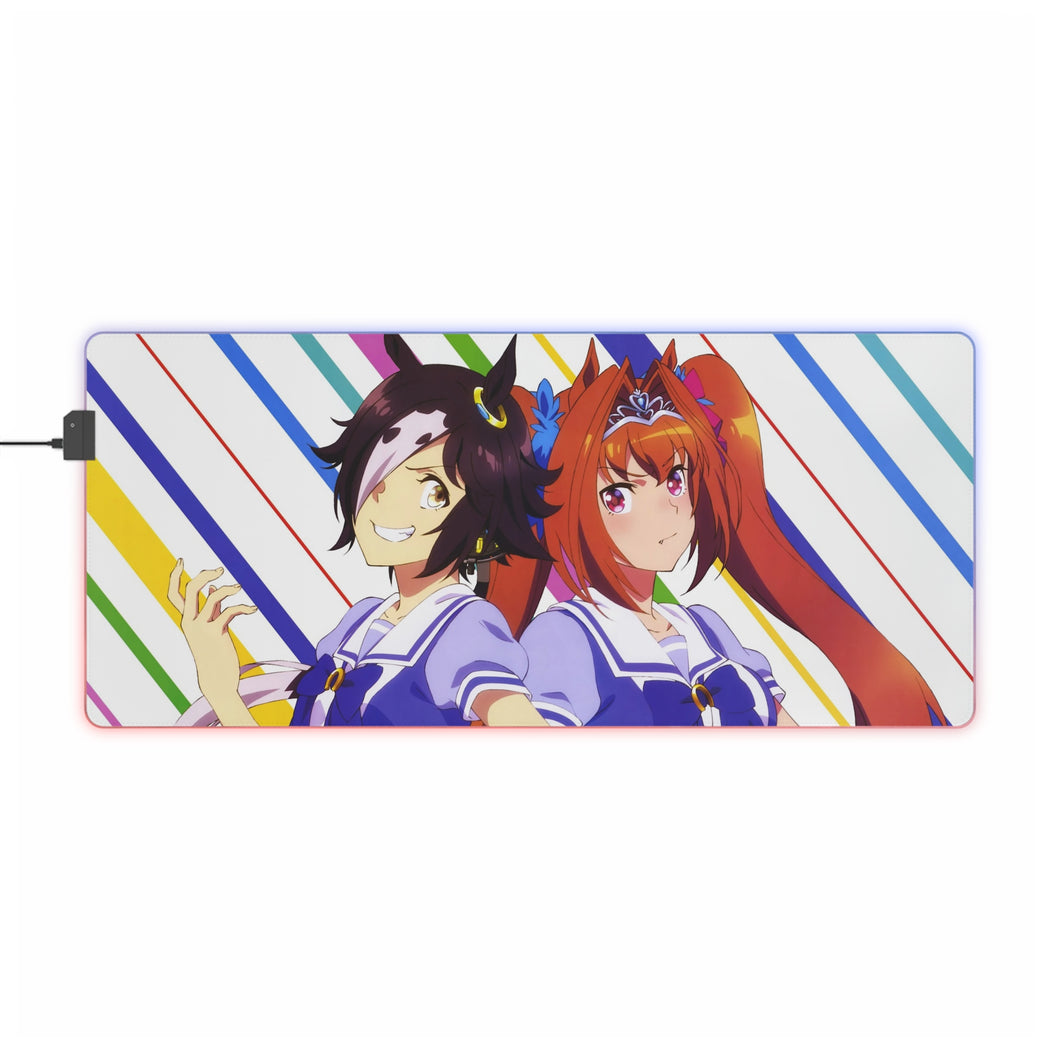 Uma Musume: Pretty Derby RGB LED Mouse Pad (Desk Mat)