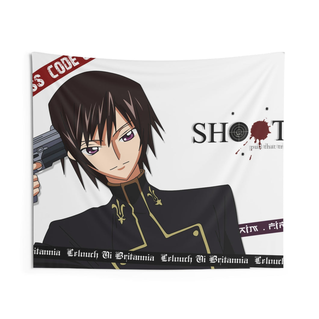 Code Geass Lelouch Lamperouge Indoor Wall Tapestry