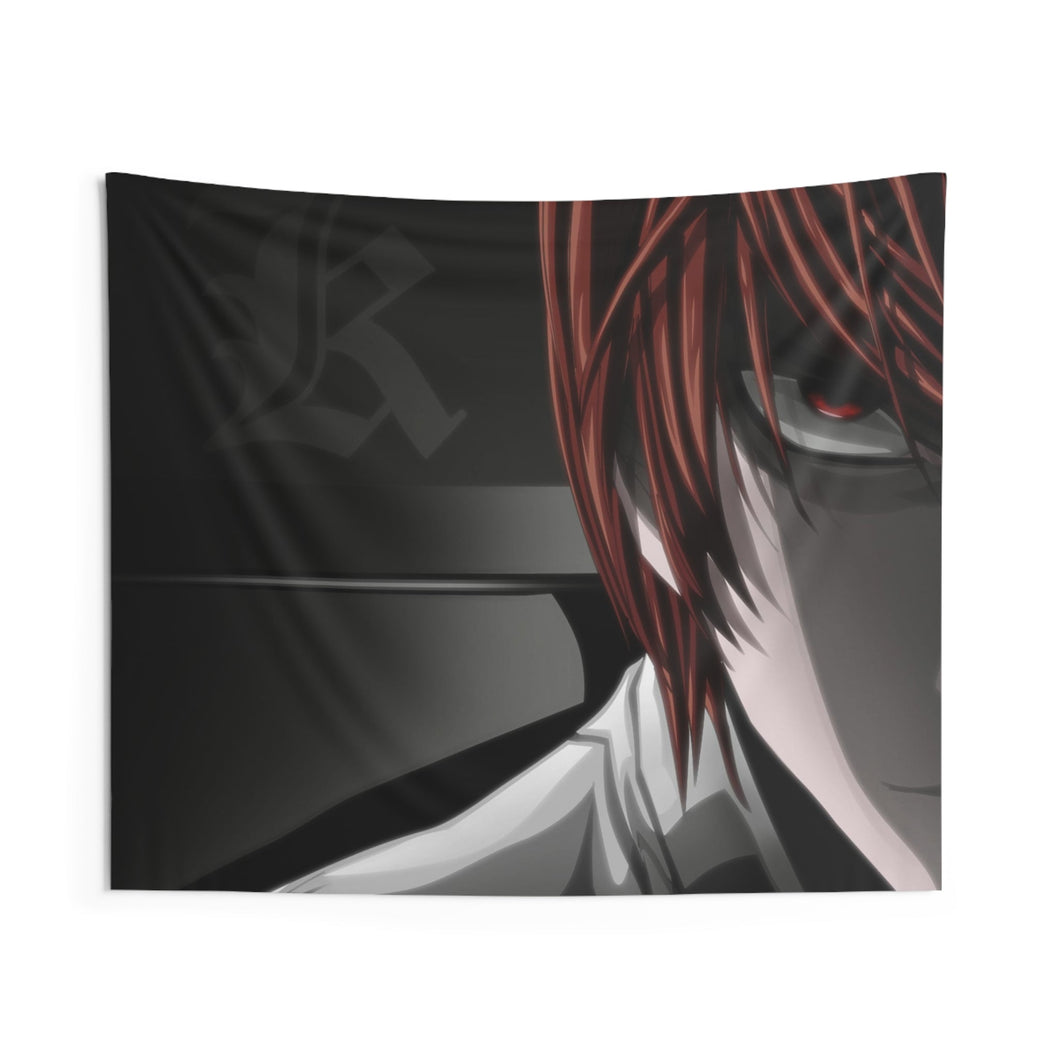 Death Note Light Yagami Indoor Wall Tapestry