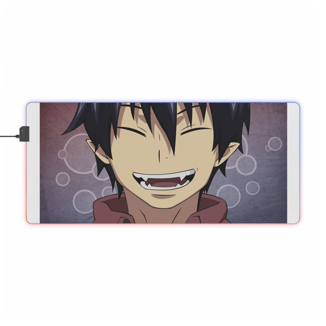 Happy-Go-Lucky RGB LED Mouse Pad (Desk Mat)
