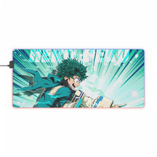 Load image into Gallery viewer, My Hero Academia Izuku Midoriya RGB LED Mouse Pad (Desk Mat)
