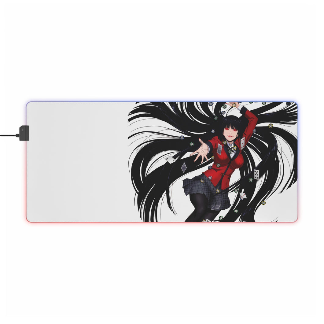 Kakegurui Yumeko Jabami RGB LED Mouse Pad (Desk Mat)