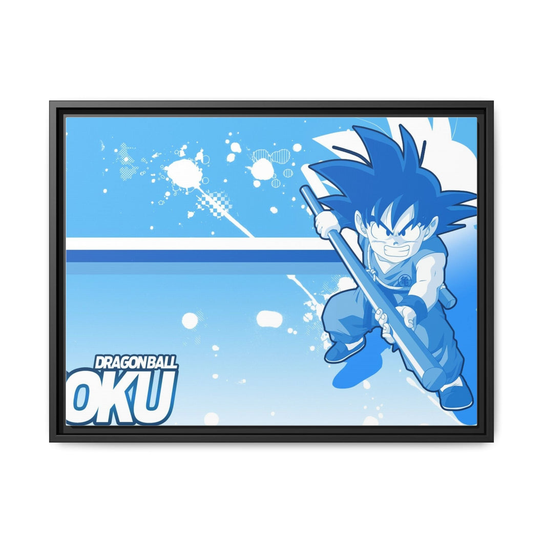 Dragon Ball Canvas Framed Art Print