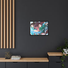 Load image into Gallery viewer, Demon Slayer: Kimetsu no Yaiba Nezuko Kamado Canvas Framed Art Print
