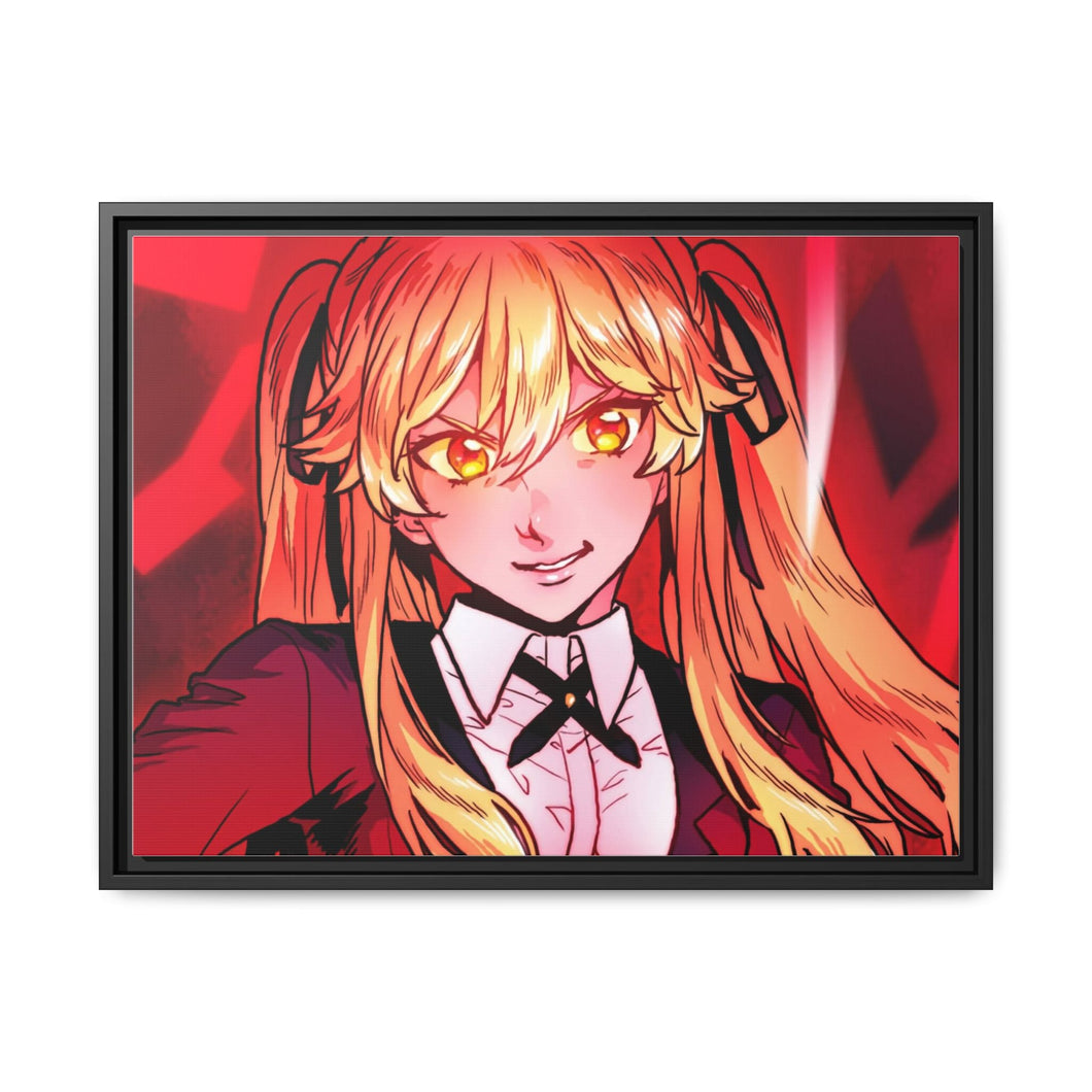 Anime Kakegurui Canvas Framed Art Print