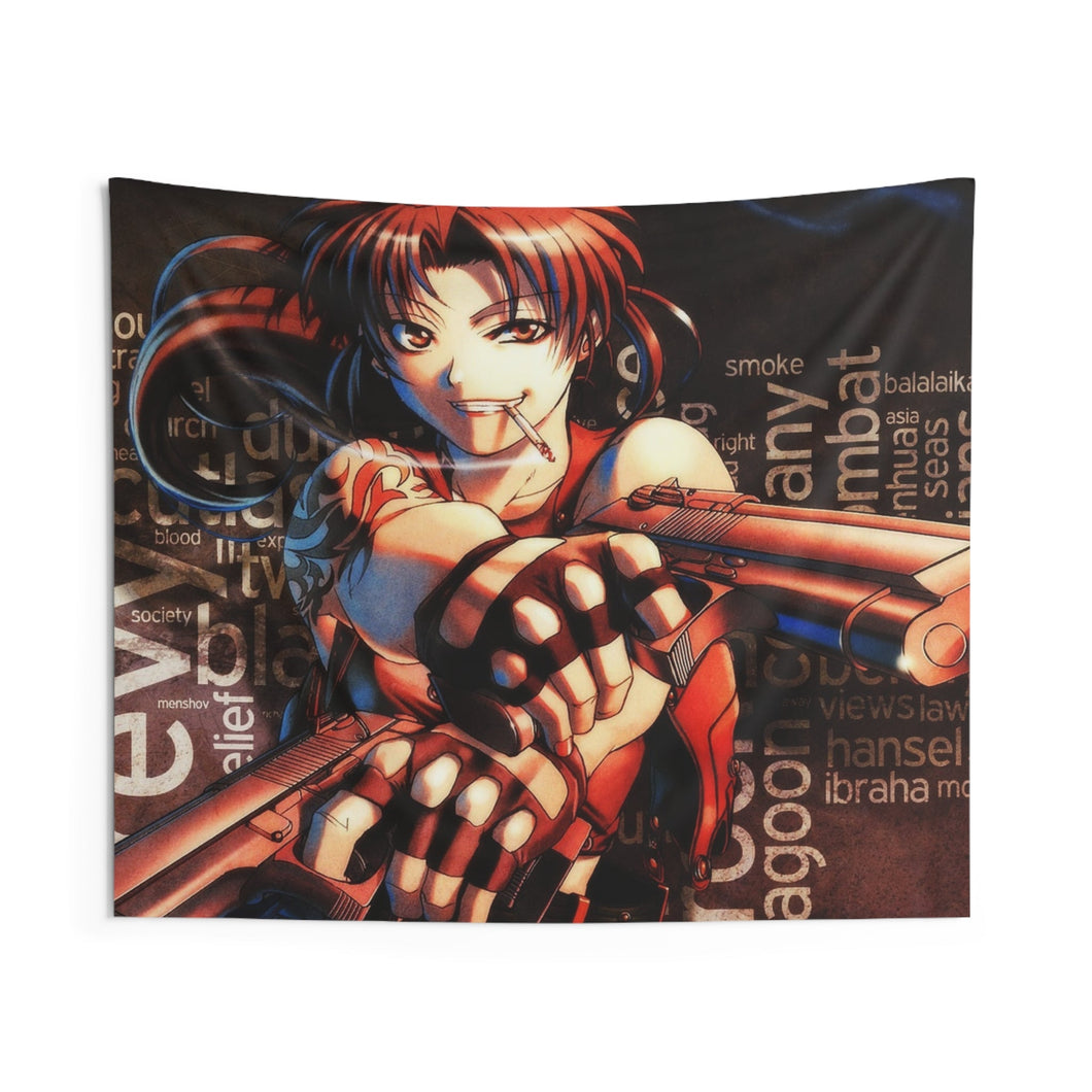 Black Lagoon Indoor Wall Tapestry