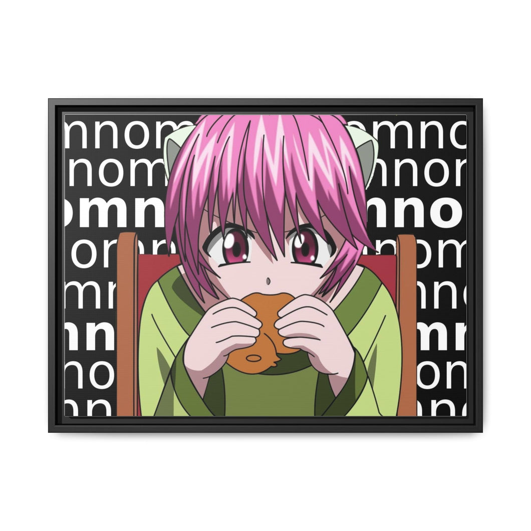 Anime Elfen Lied Canvas Framed Art Print