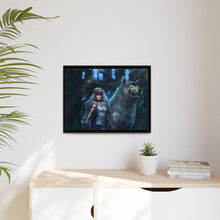 Load image into Gallery viewer, Anime Princess Mononoke Canvas Framed Art Print
