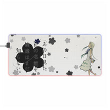 Load image into Gallery viewer, Anohana RGB LED Mouse Pad (Desk Mat)

