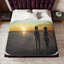 Load image into Gallery viewer, Eri, Emi Sherpa Blanket
