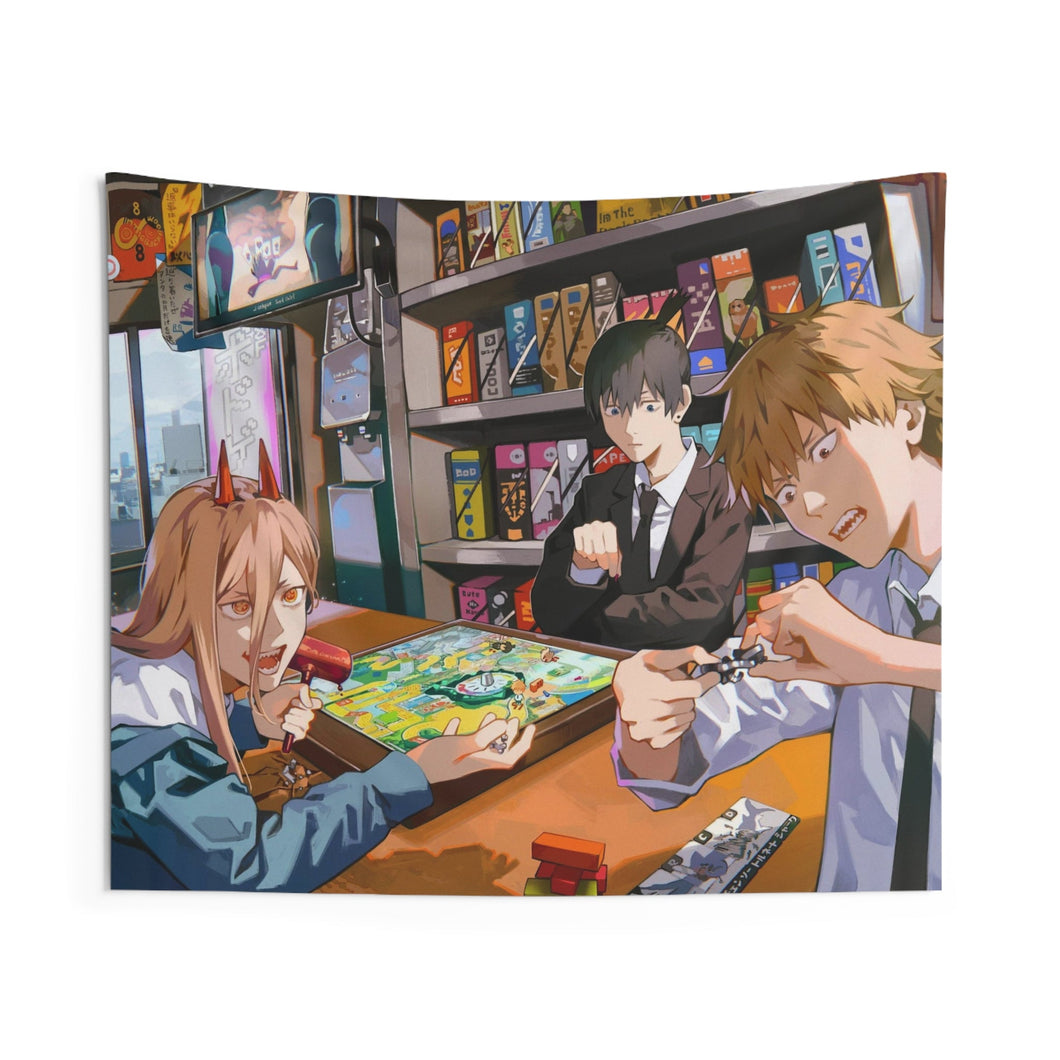 Anime Chainsaw Man Indoor Wall Tapestry