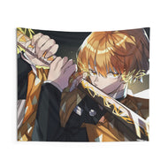Zenitsu Agatsuma 8k Indoor Wall Tapestry