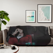 Load image into Gallery viewer, Kakegurui Yumeko Jabami Sherpa Blanket
