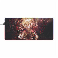 Load image into Gallery viewer, Fate/Apocrypha Saber Of Red RGB LED Mouse Pad (Desk Mat)
