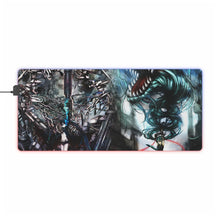 Load image into Gallery viewer, Black Rock Shooter RGB LED Mouse Pad (Desk Mat)

