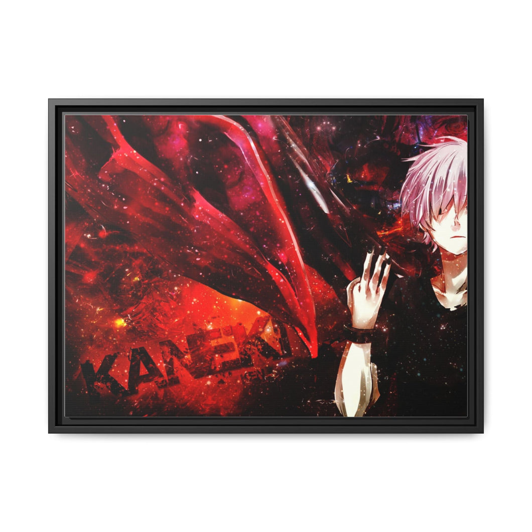 Tokyo Ghoul Ken Kaneki Canvas Framed Art Print