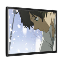 Load image into Gallery viewer, Hōtarō Oreki looking down Canvas Framed Art Print
