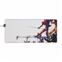 Load image into Gallery viewer, Anime Neon Genesis Evangelion RGB LED Mouse Pad (Desk Mat)

