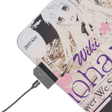 Load image into Gallery viewer, Anohana Meiko Honma RGB LED Mouse Pad (Desk Mat)
