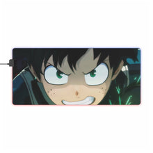 Load image into Gallery viewer, Izuku Midoriya Full Cowling RGB LED Mouse Pad (Desk Mat)
