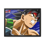 Bardock Canvas Framed Art Print