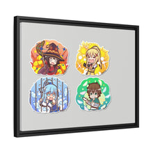 Load image into Gallery viewer, KonoSuba - God’s blessing on this wonderful world!! Canvas Framed Art Print
