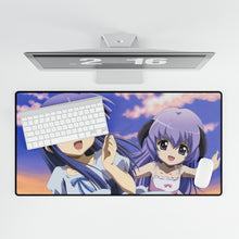 Load image into Gallery viewer, Rika and Hanyuu Mouse Pad (Desk Mat)
