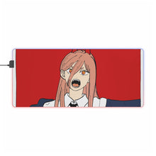Load image into Gallery viewer, Anime Chainsaw Man RGB LED Mouse Pad (Desk Mat)
