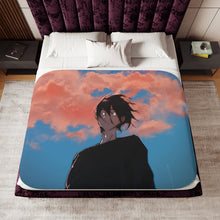 Load image into Gallery viewer, Anime Fire Force Sherpa Blanket

